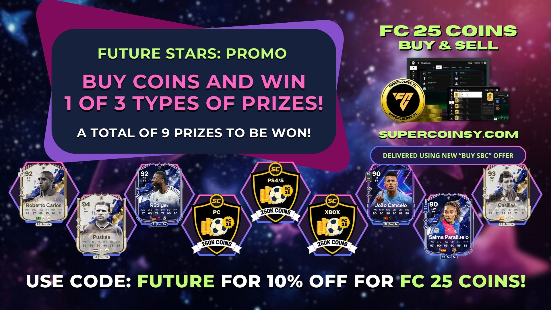 FUTURE STARS FC 25 COINS PROMO